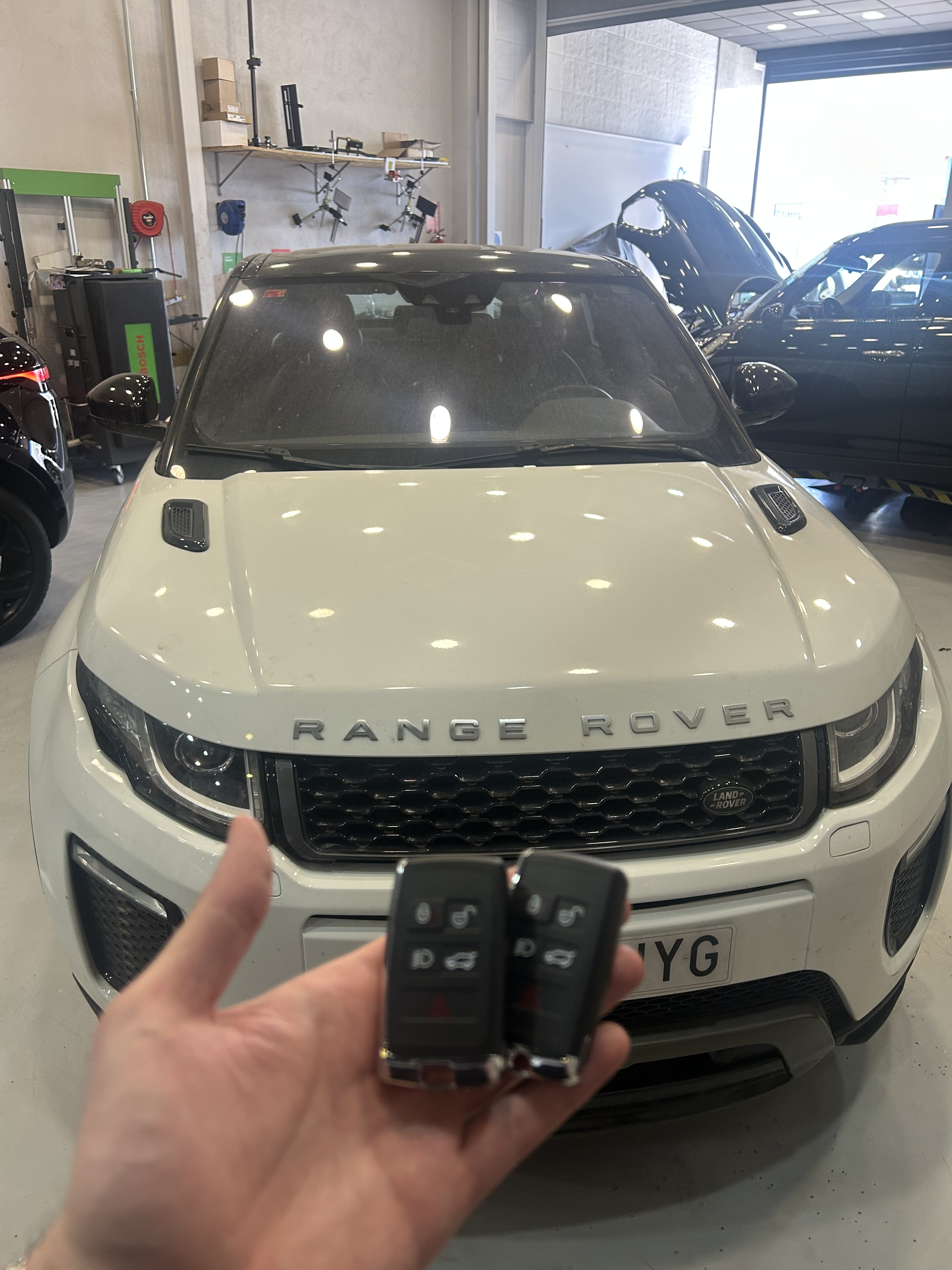 Double clé Land Rover & Jaguar